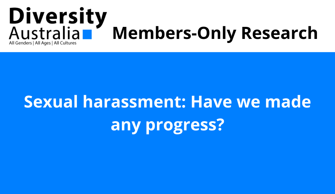 Sexual harassment: Have we made any progress?