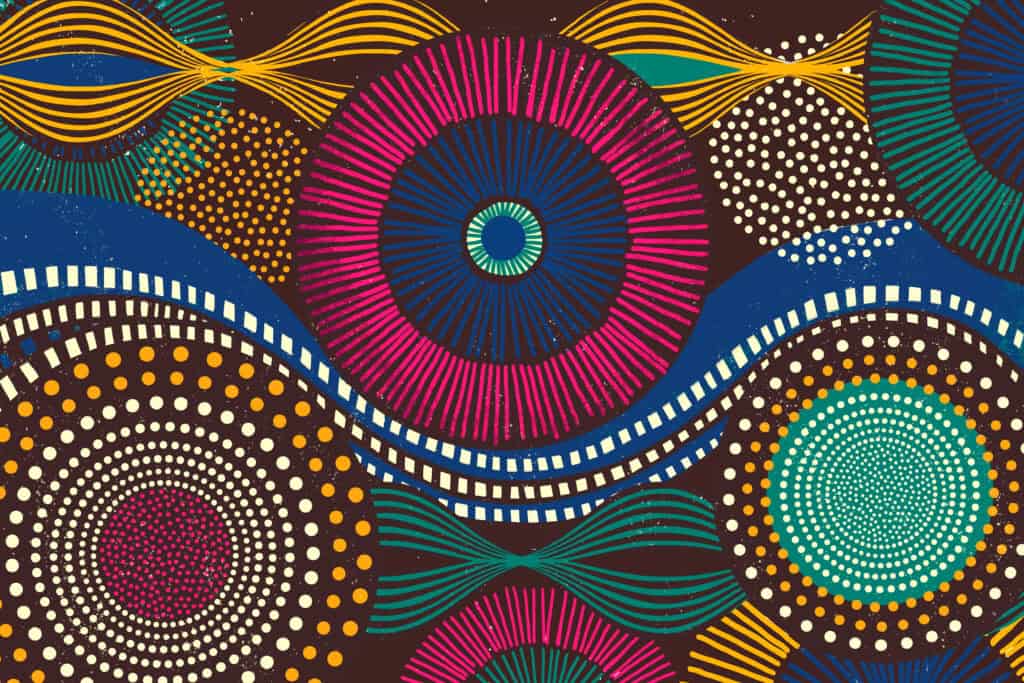 african tribal pattern background colorful tone 1 scaled