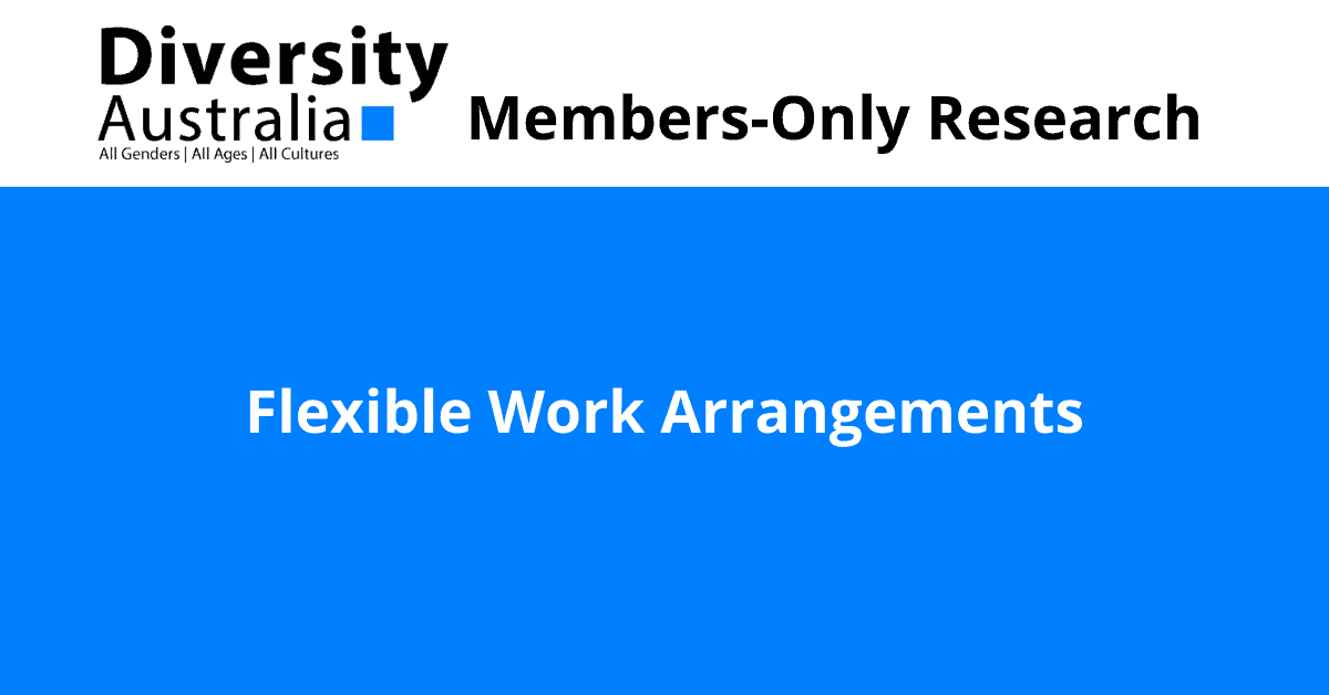 Flexible Work Arrangements