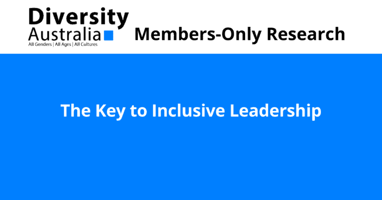 The Key to Inclusive Leadership