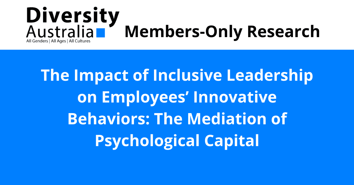 The Mediation of Psychological Capital