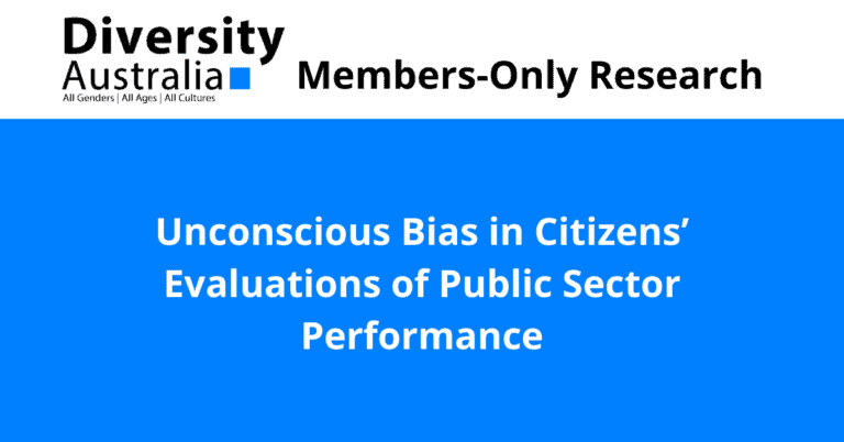 Unconscious Bias in Citizens