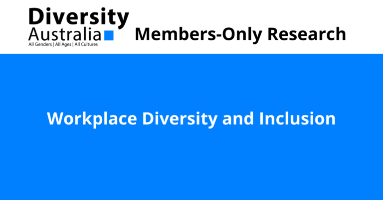 Workplace Diversity and Inclusion